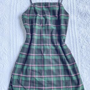 Urban Outfitters Plaid Mini Dress